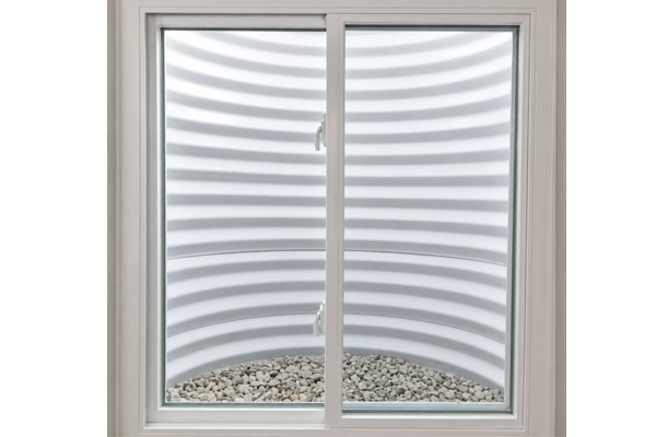 Window well egress ladder installed in galvanized well